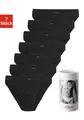 s.Oliver Slip "Herren Unterhose" Dose, 7 Stk. Wochenration in einer Dose, Gr. XL - 7 Stk., schwarz 7 Stk.