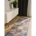 benuta Teppich George, rechteckig, Höhe: 5 mm, Vintage-Look, Kurzflor, Teppich Wohnzimmer, Schlafzimmer, Waschbar bunt rechteckig | 80 cm x 240 cm x 5 mm