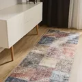 benuta Basic Waschbarer Teppich George - Multicolor 80x240 cm - Kunstfaser - Läufer & im Style: Vintage, Ethno-Style, Shabby Chic - Pflegeleicht für Wohnzimmer Schlafzimmer Flur