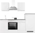 Flex-Well Küchenzeile Lucca, wahlw. mit E-Geräten, Breite 220 cm, viele Farbvarianten erhältlich