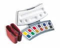 PELIKAN AQUARELL FARBKASTEN ROT NEU OVP