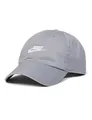 Nike FB5368-073 U NK Club Cap U CB FUT WSH L Hat Unisex Adult Particle Grey/White Größe L/XL