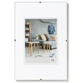 walther-design Bilderrahmen RB342K, A3, 29,7 x 42 cm, Echtglas, rahmenlos