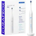 Curaprox Hydrosonic PRO Schall-ZahnbÃ1/4rste, Timer - Weiß/Blau