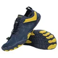 Freiluftkind Das Original – Kokoda rutschfeste Barfußschuhe (Dunkelblau/Größe EU 50) – Der perfekte Barfußschuh für Dein Abenteuer – Barfusslaufschuhe Barfuss Schuhe Barefoot Shoes