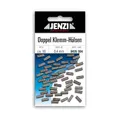 165 Doppel-Klemmhülsen Innendurchmesser 0,6mm