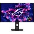 ASUS ROG Strix OLED XG27AQWMG, 26,5" 26.5", 0.03ms (GtG), 2560x1440, 280Hz, OLED, glänzend, 335-1500cd/m2, 1x DP 1.4, 2x HDMI 2.1,  1x USB-B 3.0 (Up), 2x USB-A 3.0 (Down, 5Gb/s), 1x Klinke out, höhenverstellbar (110mm), Pivot,  drehbar (45Grad), neigbar (+20/-5Grad), Adaptive Sync, VESA certified AdaptiveSync 1.1,  AMD FreeSync Premium Pro, NVIDIA G-Sync Compatible zertifiziert