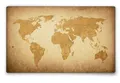 Silent Monsters Gaming und Office Mauspad 24 x 20 cm Antike Weltkarte Karte Welt