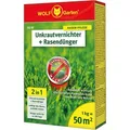 Wolf-Garten Unkrautvernichter SQ 50 Rasendünger, 2-in-1, 1 kg, für 50m²