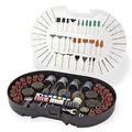 DEMA Zubehör-Set 278 tlg - Minischleifer, Stabschleifer, Multischleifer, Multitool - Schleifaufsätze, robust, vielseitig - Werkstatt, Heimwerken, Renovierung, Hobby