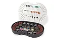 DEMA Schleifaufsatz Zubehör-Set für Minischleifer 278 tlg, ø 0.3 mm