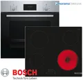 Herdset Autark Einbaubackofen Bosch + Glaskeramik Kochfeld Touch Kontrol NEU&OVP