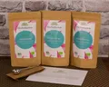 Lieblingstee Teemischung lose Bio - 3x 100g Bio Tee Geschenkset mit Teemaßlöffel