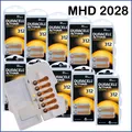 60 x Duracell Activair 312 Hörgerätebatterien (10x 6er Blister) braun  MHD 2029
