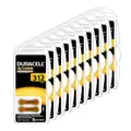 60x Duracell Activ Air 312 Hörgerätebatterien (10x 6er Blister) braun