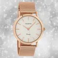 Oozoo Damen Armbanduhr Timepieces Analog Metall rosegold UOC9993A