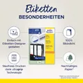 40 AVERY Zweckform Ordnerrücken-Etiketten, 59 x 192 mm, weiß