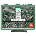 Spax - Sortiment Klein, Schrauben-set Mit 7 Abmessungen, 245 Stück, Senkkopf, T-star Plus, Wirox - 4000001991159