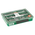 SPAX Universal Schrauben-Set für Heimwerken & Möbelbau, 245 Stück, 7 Größen, Senkkopf, T-STAR plus, WIROX - 4000001991159