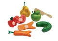 Plantoys Spiellebensmittel Krummes Obst & Gemüse Set, (Komplettset)