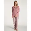 CALIDA Pyjama Lovely Nights (2 tlg) mit Knopfleiste am Aussschnitt rosa S (40/42)