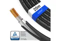 HB-DIGITAL Solarleitung H1Z2Z2-K Solarkabel 4mm2 PV Kabel Photovoltaik Solarkabel, Solarstecker, (2000 cm), TÜV Rheinland zertifizierte PV Kabel