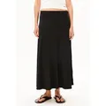 Armedangels Maxirock ILENIAA LARAA MIDI (1-tlg., Loose Fit) Jerseyrock aus TENCELTM Lyocell Mix schwarz XS/34
