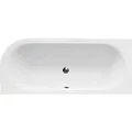 Bad Land Badewanne Eckwanne AVITA 180x80 Links Mit AcrylSchürze Ablauf Füße