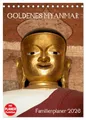 Goldenes Myanmar - Familienkalender 2026 (Tischkalender 2026 DIN A5 hoch), CALVENDO Monatskalender: Myanmar – das Land der Pagoden, Klöster, Mönche ... 5 Spalten für Ihre Einträge. (CALVENDO Orte)
