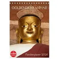 Goldenes Myanmar - Familienkalender 2026 (Tischkalender 2026 DIN A5 hoch) CALVENDO Monatskalender von Sebastian Rost/ Calvendo / Calvendo / Kalender