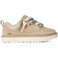 UGG Unisex LO LOWMEL Sneaker, Halbschuh, Schnürschuh Freizeitschuh mit trendiger Laufsohle beige 40 EU (7 US)