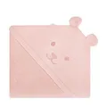 Steiff Unisex Baby Basic Decke Strick GOTS, Silver Pink
