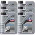 6 L Liqui Moly Motorrad Motoröil 2Takt Street API TC ISO L-EGC JASO FC TISI