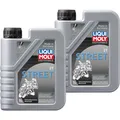 2 L Liqui Moly Motorrad Motoröil 2Takt Street API TC ISO L-EGC JASO FC TISI