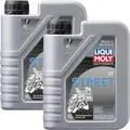 Liqui Moly 2T Motoröl Mischöl 2x 1L Motorbike Street für 2-Takt-Motoren Motorrad