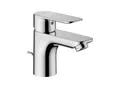 Hansa Waschtisch-Einhebelmischer HANSABASIC m ALG, flex D-Schläuche, A 101mm, chr (55402203)
