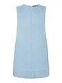 PIECES Pcflora Sl Mini Denim Dress Noos
