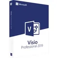 Microsoft Visio 2019 Professional | Windows | 1 PC | Multilingual