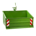 Traktor Heckcontainer Heckmulde Transportcontainer Mulde Container 120 cm grün