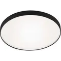 Briloner LED Bad-Deckenleuchte Malbona IP44 Neutralweiß 28,5 cm Weiß-Schwarz