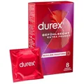 durex Kondome DUREX Gefühlsecht Extra Feucht 8 St. weiß