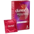 durex Kondome Durex Gefühlsecht Extra Feucht, 1 St., Gefühlsecht, Ultra Dünn, 8 Stk.