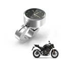 Bolwins Standuhr A76C Motorrad Lenker Uhr Zeitanzeige Zeituhr beleuchtet Quarzuhr Digit