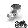A76CS Einbau Motorrad Lenker Uhr Zeitanzeige Zeituhr beleuchtet Quarzuhr Digital