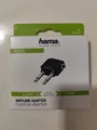HAMA Audio 2x3.5mm/3,5mm Klinken-Stecker auf Klinken-Kupplung Audio-Adapter