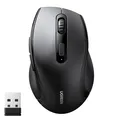 Maus Kabellos 2.4G 1600 DPI 6 Tasten mit Nano Empfänger, 12 Monate Batteriela...