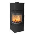 FIREPLACE Kaminofen "Royal", schwarz, Stahl, 6 kW