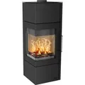 Fireplace Royal Kaminofen Stahl Schwarz 6 kW