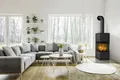 Fireplace Kaminofen Royal Stahl, schwarz, 5 kW