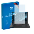 atFoliX 2x Displayschutzfolie für Lenovo ThinkPad T480 Schutzfolie klar Folie